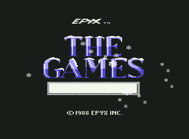 The Games: Winter Edition screenshot 2 for Commodore 64